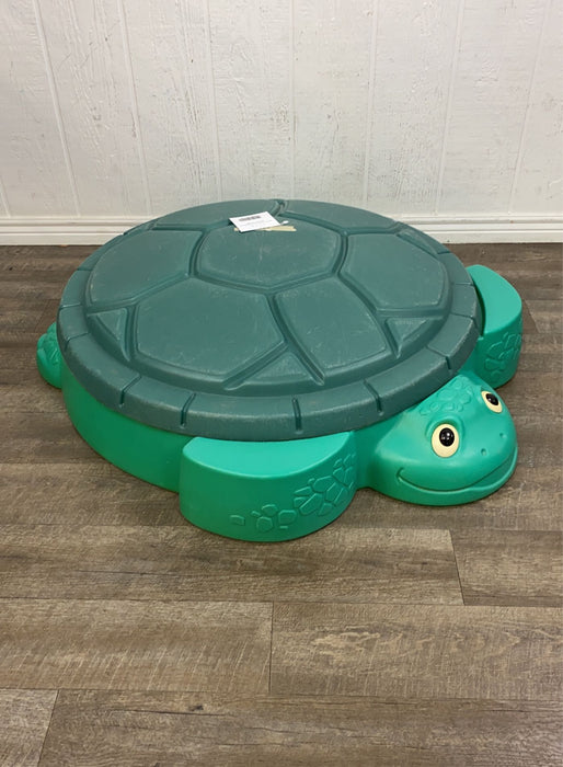 secondhand Little Tikes Turtle Sandbox