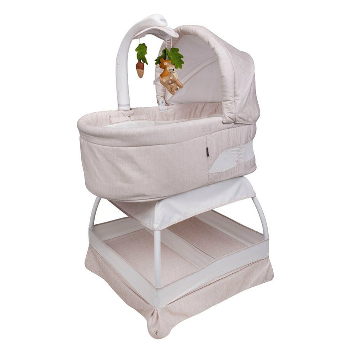 Shop TruBliss Sweetli Calm Bassinet, Wheat Melange at GoodBuy Gear