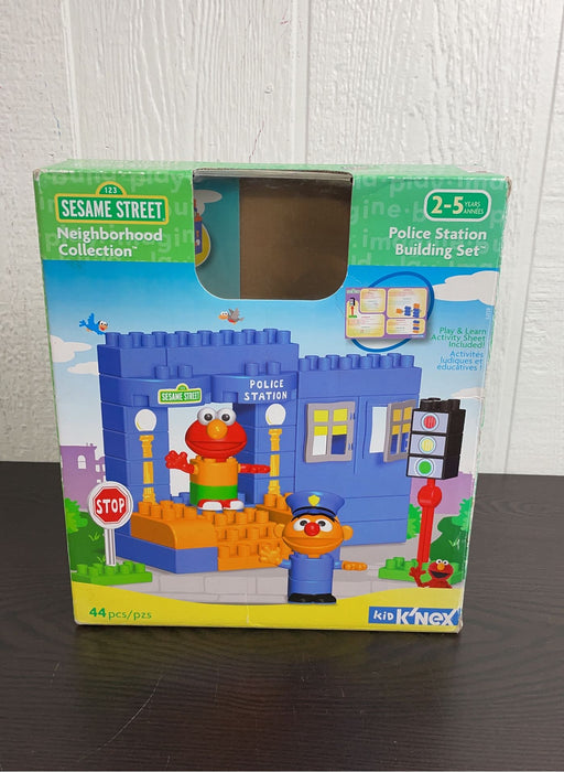 used Sesame Street Police Station Building Set