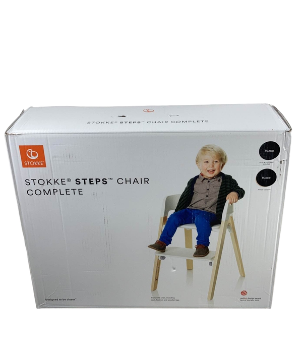 Shop Stokke Steps Chair, Black at GoodBuy Gear