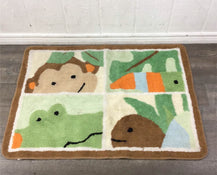 used Lambs & Ivy Decorative Rug, 29.5”x40”