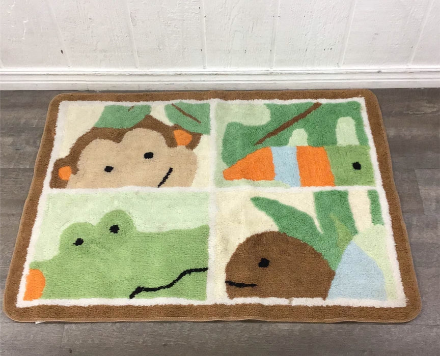 used Lambs & Ivy Decorative Rug, 29.5”x40”