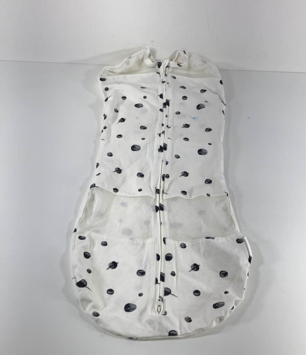 used Happiest Baby Sleepea Swaddle, Large, Ivory Planets