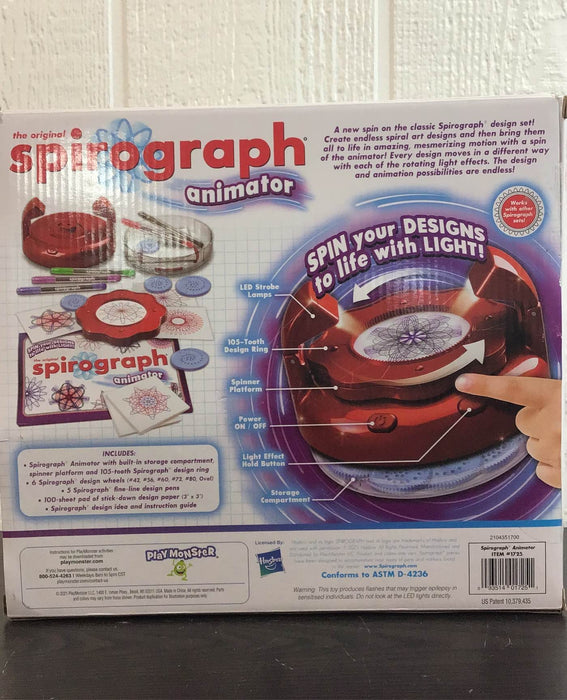 used Spirograph Animator