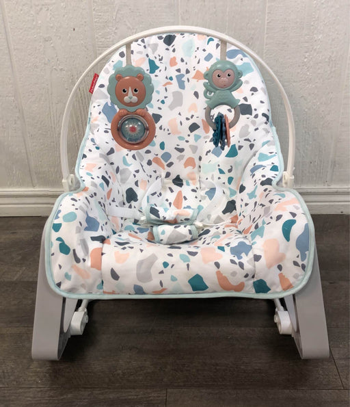 secondhand Fisher Price Deluxe Infant To Toddler Rocker