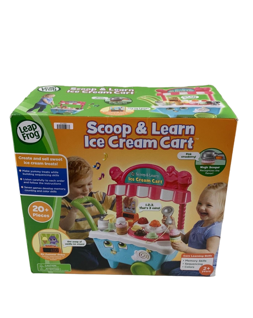 used Leap Frog Scoop and Learn Ice Cream Cart