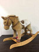 used Chrisha Playful Plush Rocking Horse