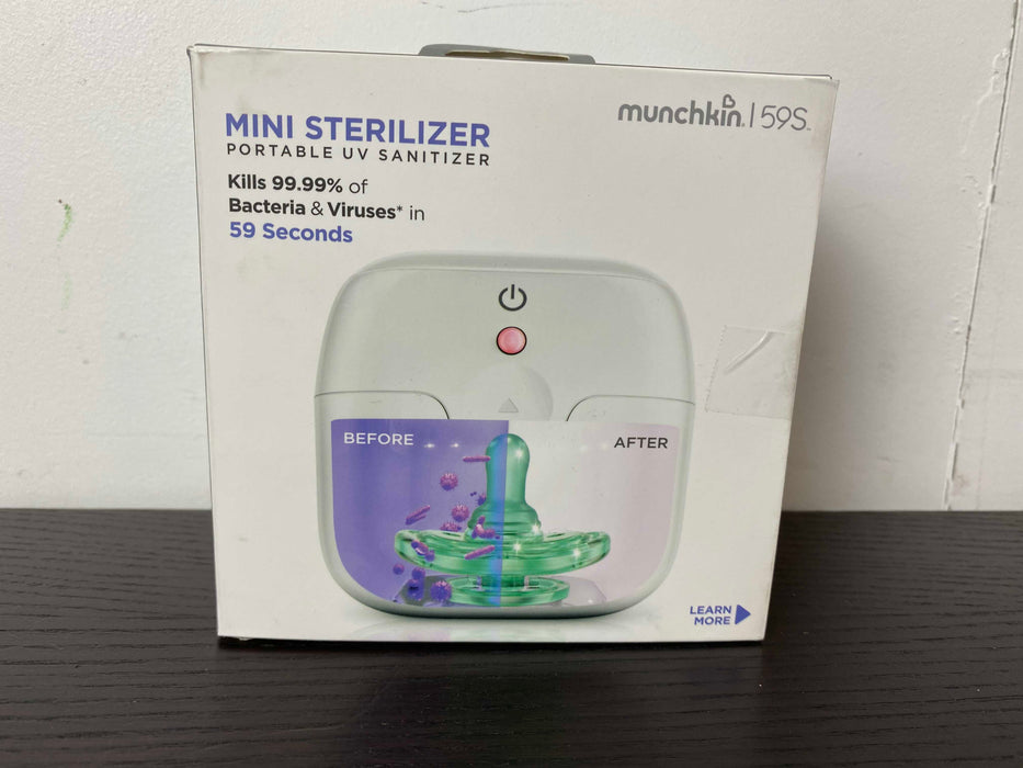 used Munchkin 59S Mini Portable UV-C Sterilizer