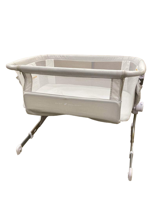 Shop Baby Delight Beside Me Dreamer Bassinet & Bedside Sleeper, Driftwood Grey at GoodBuy Gear