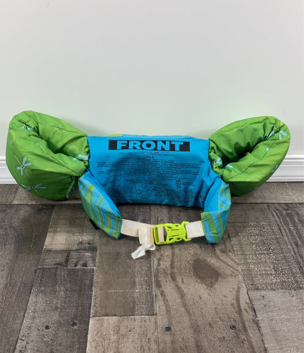 secondhand Stearns 3D Puddle Jumper, Frog