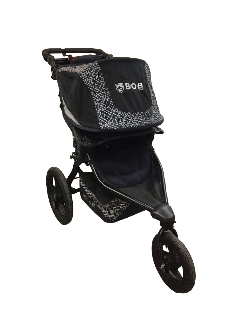 BOB Revolution Flex 3.0 Single Jogging Stroller 2021 Lunar Black