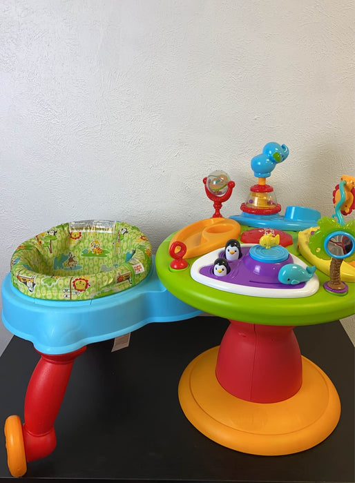 used Bright Starts Around We Go 3-In-1 Activity Center