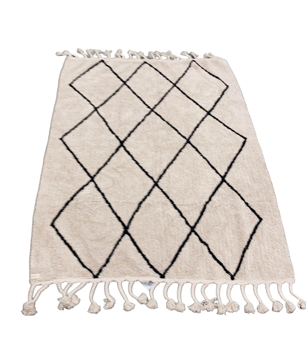 Shop Lorena Canals Bereber Rug M 4’ 8” x 6’ 7” at GoodBuy Gear