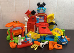 used VTech Go! Go! Smart Wheels Disney Mickey Mouse Gas & Go Repair Shop