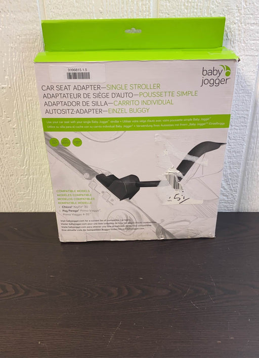 used Baby Jogger Car Seat Adapter Single (City Mini, City Mini GT, and Summit X3) for Baby Jogger City GO and Graco Click Connect