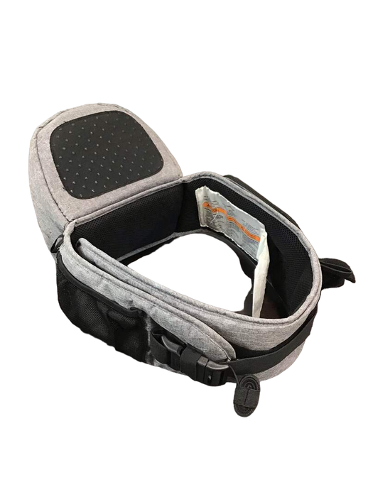 used TushBaby Hip Baby Carrier, Charcoal