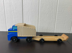 secondhand Melissa & Doug Dump Truck & Loader