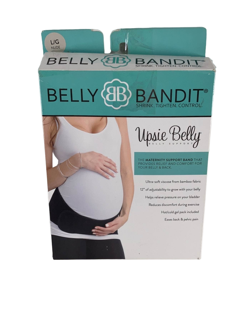 Belly Bandit Upsie Belly Pregnancy Support Band, Large, Cream