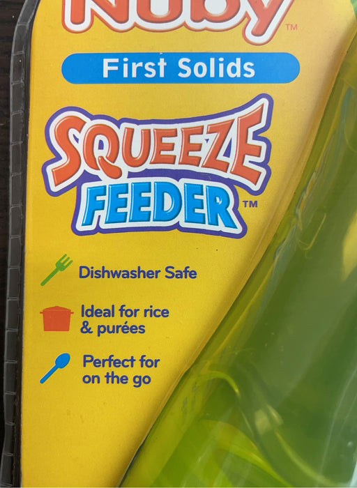 secondhand Nuby Squeeze Feeder