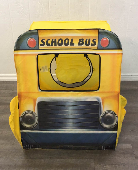 secondhand Playhut Pop Up Tent, School Bus