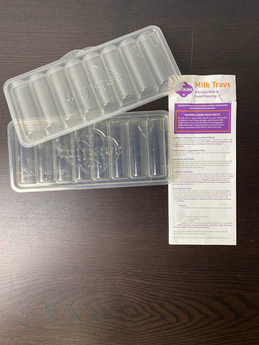 used Milkies Milk Trays for Breast Milk Storage