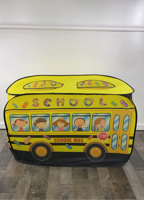 used Play Tent, School Bus 28.5” x 45”