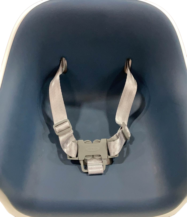 secondhand OXO Tot Nest Booster Seat With Straps, Navy