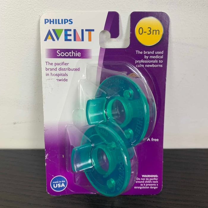 secondhand Philips Avent Soothie 0-3m