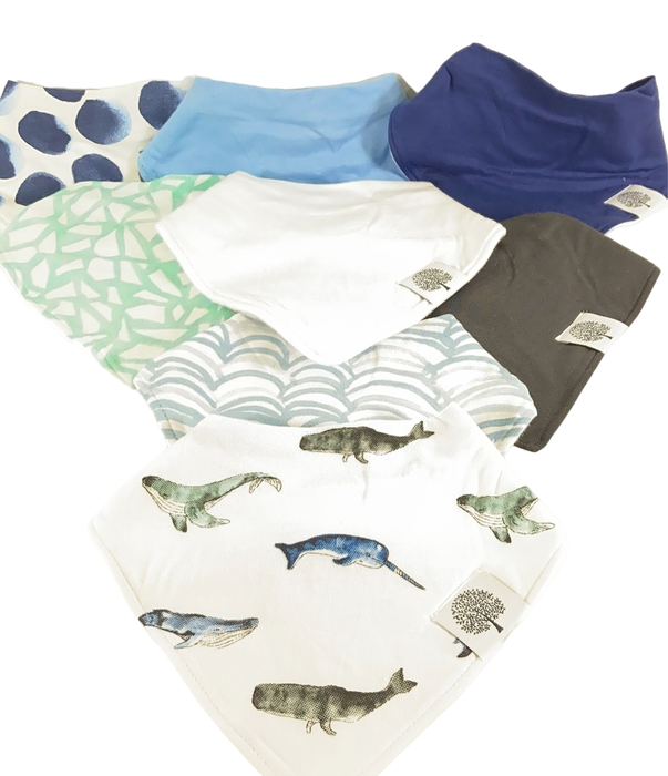 used Parker Baby Co. Bandana Bib Set 8 Pack