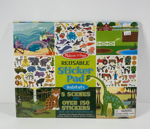 used Melissa & Doug Reusable Sticker Pad