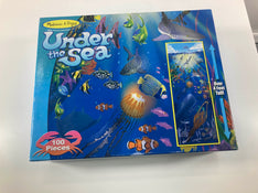 used Melissa & Doug Floor Puzzle, Under the Sea