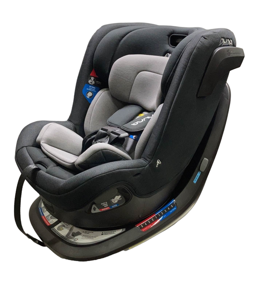 used Nuna Revv Rotating Convertible Car Seat, 2023, Caviar