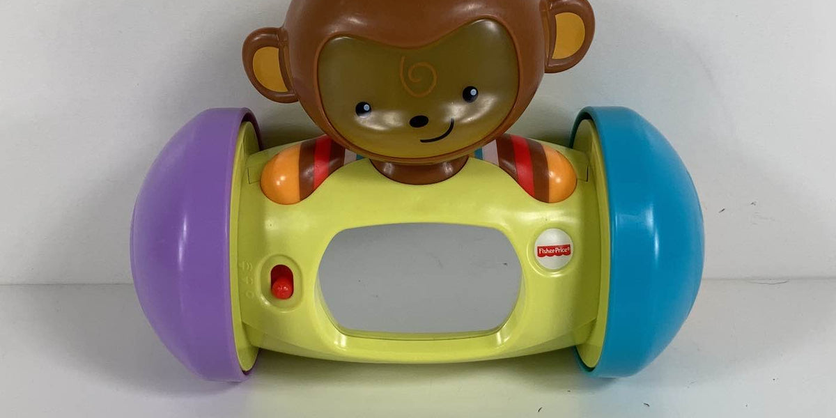 Fisher Price My Little SnugaMonkey 1-2-3 Crawl-Along Monkey