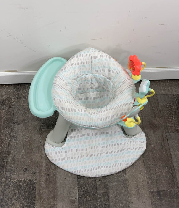 secondhand Skip Hop 2-in-1 Sit-up Activity Baby Chair, Silver Cloud Lining