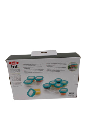 OXO Tot Baby Blocks 12-Piece Freezer Storage Container Set - Teal