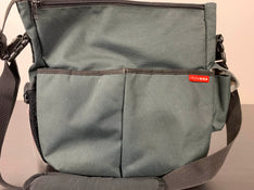 used Skip Hop Messenger Diaper Bag