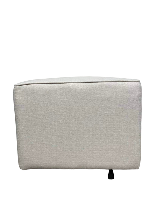 used DaVinci Universal Gliding Ottoman, Performance Cream Linen