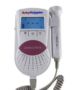 The Official BabyDoppler® Sonoline B Fetal Doppler (Pink)
