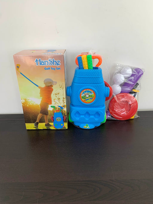 used HanShe Golf And Baseball Toy Set