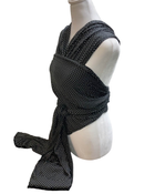 secondhand Solly Baby Wrap, Charcoal Swiss