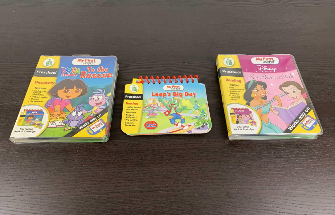 used BUNDLE Leap Frog Books, My First LeapPad books 