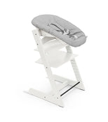 used Stokke Tripp Trapp High Chair and Newborn Set Bundle, White