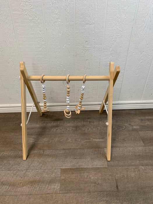 used Wooden Baby Gym