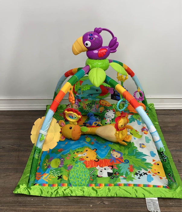used Fisher Price Rainforest 1-2-3 Musical Gym
