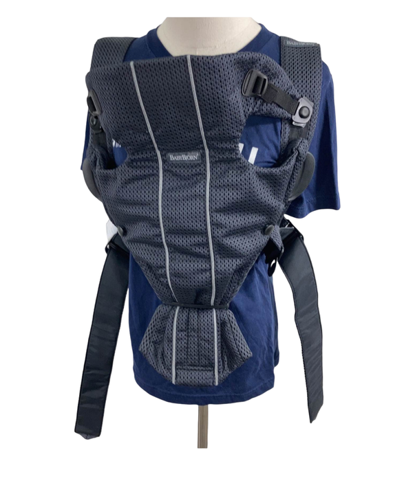 Shop BabyBjorn Baby Carrier Mini, Navy Blue 3D Mesh at GoodBuy Gear