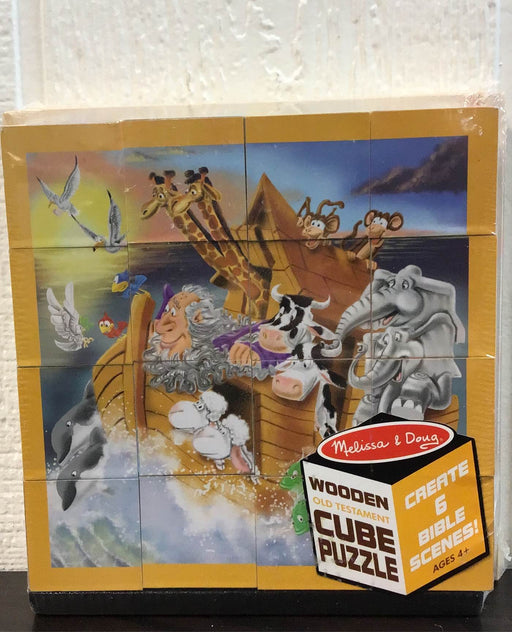 used Melissa & Doug Cube Puzzle, Old Testament