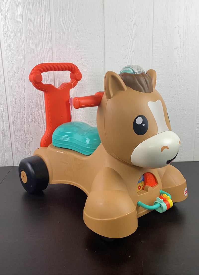 Fisher Price Walk Bounce Ride Pony