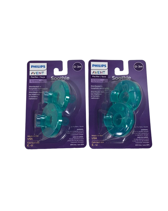 Shop Philips Avent Soothie Pacifiers, 0-3 Months, 4-Pack at GoodBuy Gear