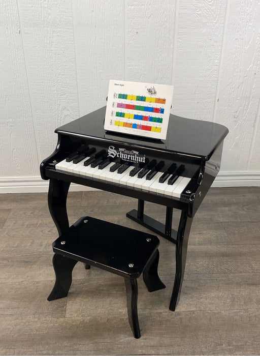 secondhand Schoenhut Baby Grand Piano With Bench