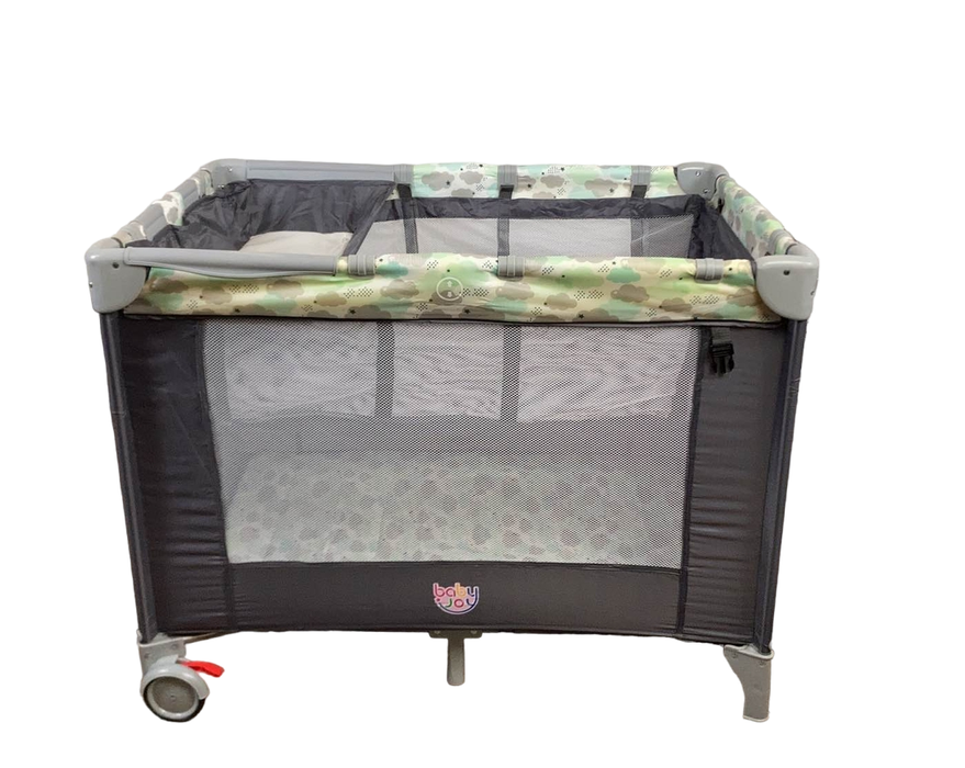 used Baby Joy Portable Playard With Changing Station